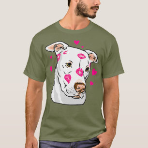 T-shirt Drôle mignon Pitbull Secourt chien