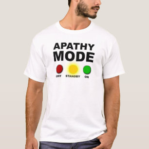T-Shirt Drôle Mode Apathie