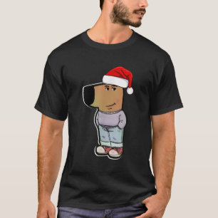 T-shirt Drôle Mon Nouveau Personnage Mec Chill Chien Noël 