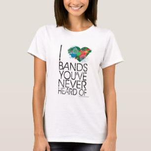 T-shirt Drôle Musique Snob Design Slogan