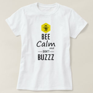 T-shirt drôle "Ne bourdonnez pas" abeille