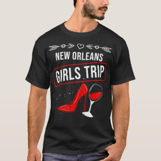 T-shirt Drôle New Orleans Girl Voyage Cadeau pour femmes C