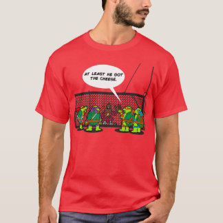 T-shirt Drôle Ninjas Hilarious Turtle Rat Trap