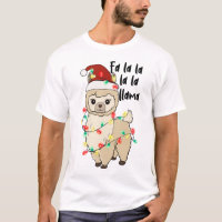 Drôle Noël Llama