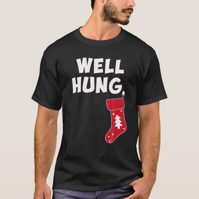 T-shirt Drôle Noël sale Stocker bien serré (Devant)