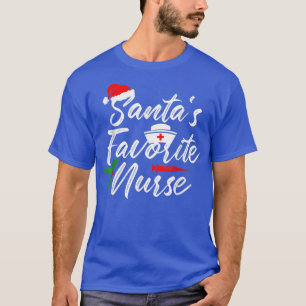 T-shirt Drôle Noël Santas Favorite Ho Xmas 507
