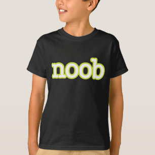T-shirt drôle, noob de geek