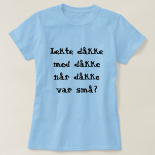 T-shirt drôle norvégienne