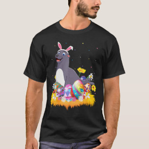 T-shirt Drôle OEuf de Pâques Maillot Phoques de Pâques Dim