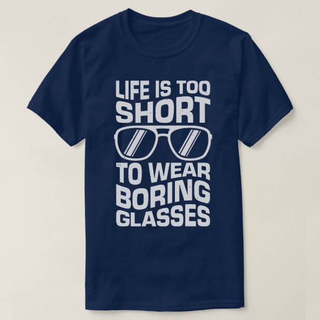 T-shirt Drôle Optométrie Optométriste cadeau (Design devant)