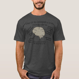 T-shirt Drôle Ostéopathique des dons de médecins