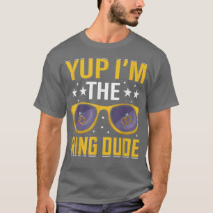 T-shirt Drôle ouais je suis le type de bague porte-mariage