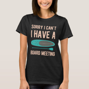 T-shirt Drôle Paddle Board