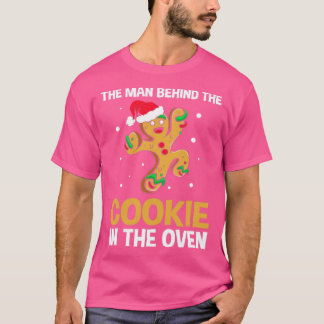 T-shirt Drôle Pain d'épices Noël Sexe Révélation Pour Papa