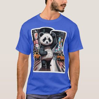 T-shirt Drôle Panda mignon