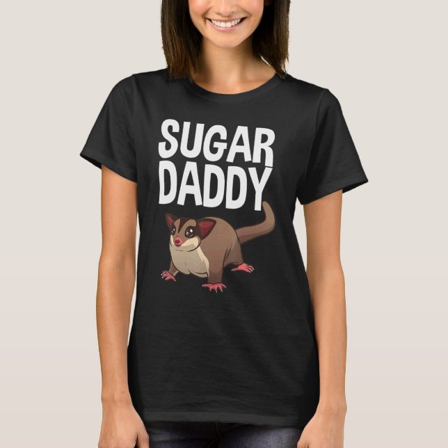 T-shirt Drôle papa de sucre pour hommes papa de sucre plan (Devant)