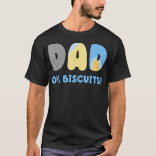 T-shirt Drôle papa Hate Biscuits Correspondant Pour Hommes