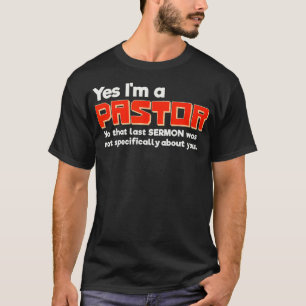 T-shirt Drôle Pasteur Grand cadeau de Fête des pères pour 