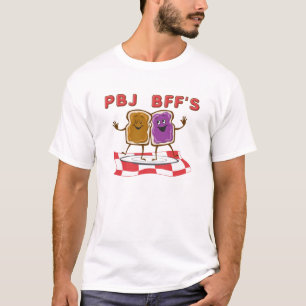 T-shirt drôle PBJ BFF
