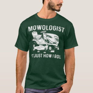 T-shirt Drôle Pelouse Mowing Cadeau Hommes Femmes Lawn Mo