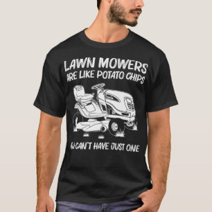 T-shirt Drôle Pelouse Mowing Cadeau Hommes Femmes Lawn Mow