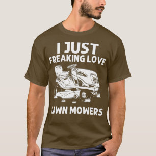 T-shirt Drôle Pelouse Mowing Cadeau Hommes Femmes Lawn Mow
