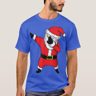 T-shirt Drôle Père Noël Dabbing Noël Vacances t s