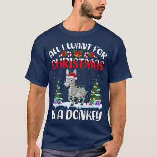 T-shirt Drôle Père Noël Tout Ce Que Je Veux Pour Noël Est