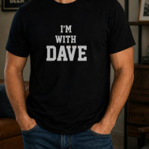 Drôle Personnalisé Im Avec Dave Anniversaire Perso