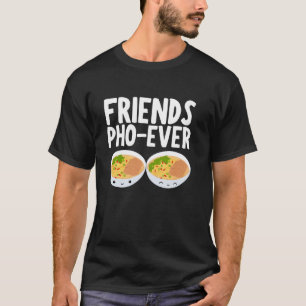 T-shirt Drôle Pho Art Pour Hommes Femmes Soupe aux nouille