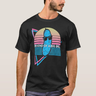 T-shirt Drôle Pickle Concombre Rétro Je Suis Une Grosse Lé