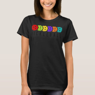T-shirt Drôle Pickleball Graphique pour les femmes et les