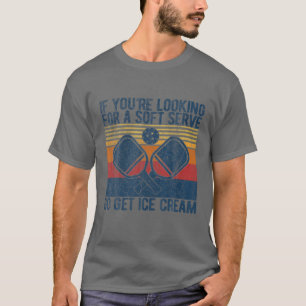 T-shirt Drôle Pickleball Paddle Pickleball Player Dink Ret
