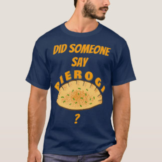 T-shirt Drôle Pierogi Cuisine polonaise