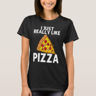 T-shirt Drôle Pizza Slice Design Pour Hommes Femmes Pizza