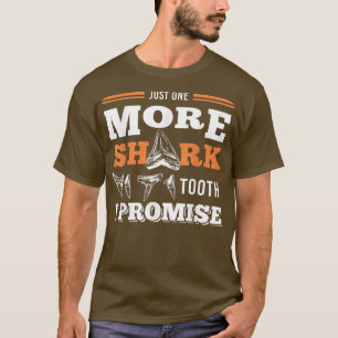 T-shirt Drôle plus de dents de requin
