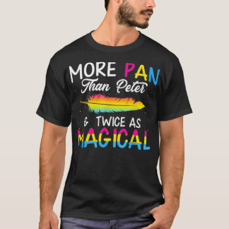 T-shirt Drôle plus Pan que Peter LGBTQ Pansexual Pride G
