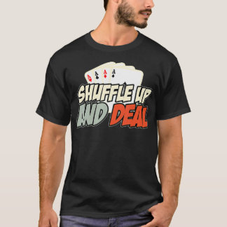 T-shirt Drôle Poker Teas Holdem Lucky Poker _4