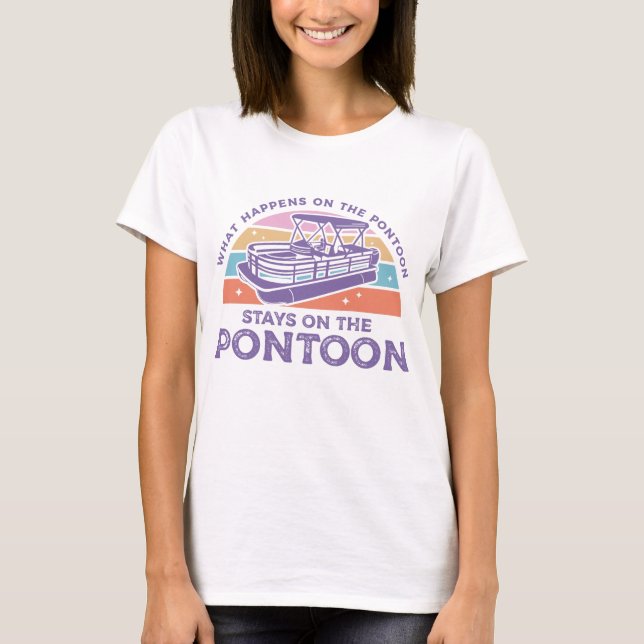 T-shirt Drôle Ponton Dit (Devant)