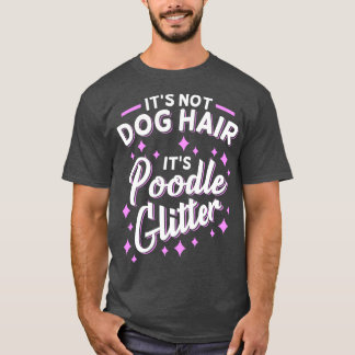 T-shirt Drôle Poodle Maman Chien Propriétaire Cadeau