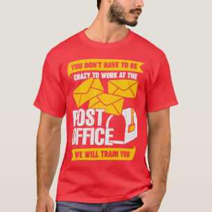 T-shirt Drôle Poste Office Postal Worker cadeau