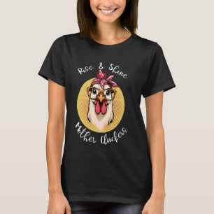 T-shirt Drôle poulet Hen Rooster Bird Cadeau pour maman ma