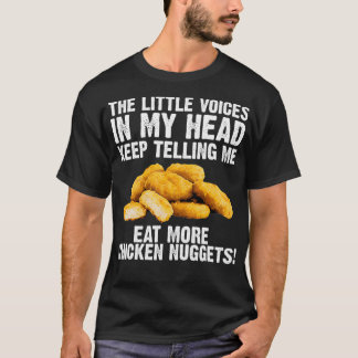T-shirt Drôle Poulet Nuggets Cadeau Pour Hommes Femmes Nug