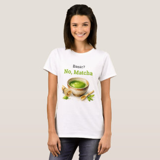 T-Shirt drôle pour amateur de thé vert Matcha japo