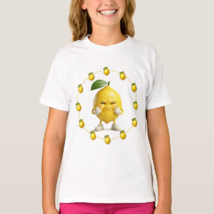 T-shirt drôle pour enfants au citron aigre T-shi