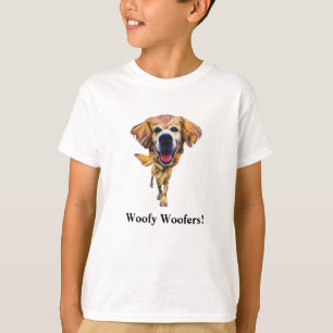 T-shirt drôle pour garçon avec Retriever doré