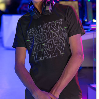 T-shirt drôle pour geek, Assez intelligent pour re