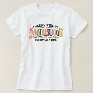 T-shirt drôle pour maman survivant à la maternité