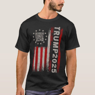 T-shirt Drôle président du Qr Trump 4547 Tee Trump Dancing