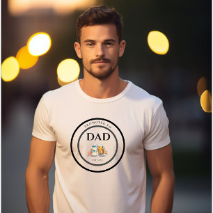 T-shirt drôle « Promu Papa dès 2026 »